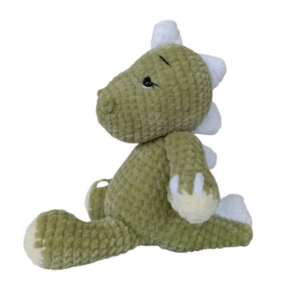 Πλεκτός δεινόσαυρος amigurumi, ύψος 30εκ